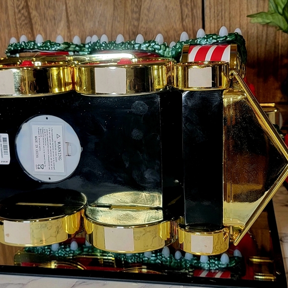 B&BW 🎅🏼🚞 Train Luminary 3-Wick Candle Holder (IN ORIGINAL BOX & PACKAGING) - Picture 8 of 11
